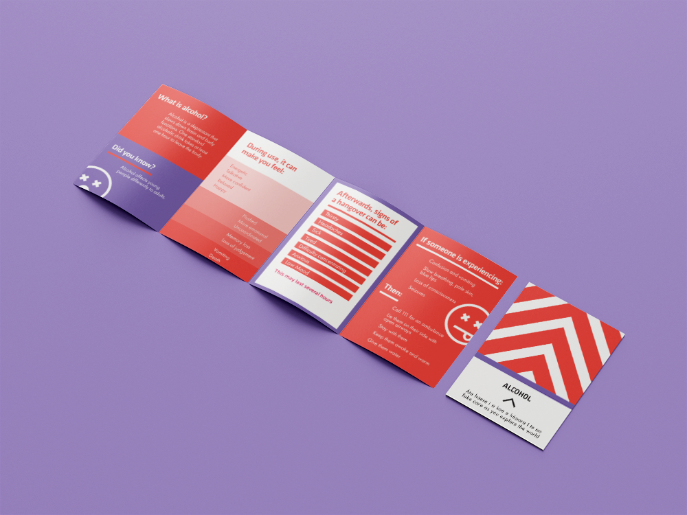 Alcohol - brief advice card