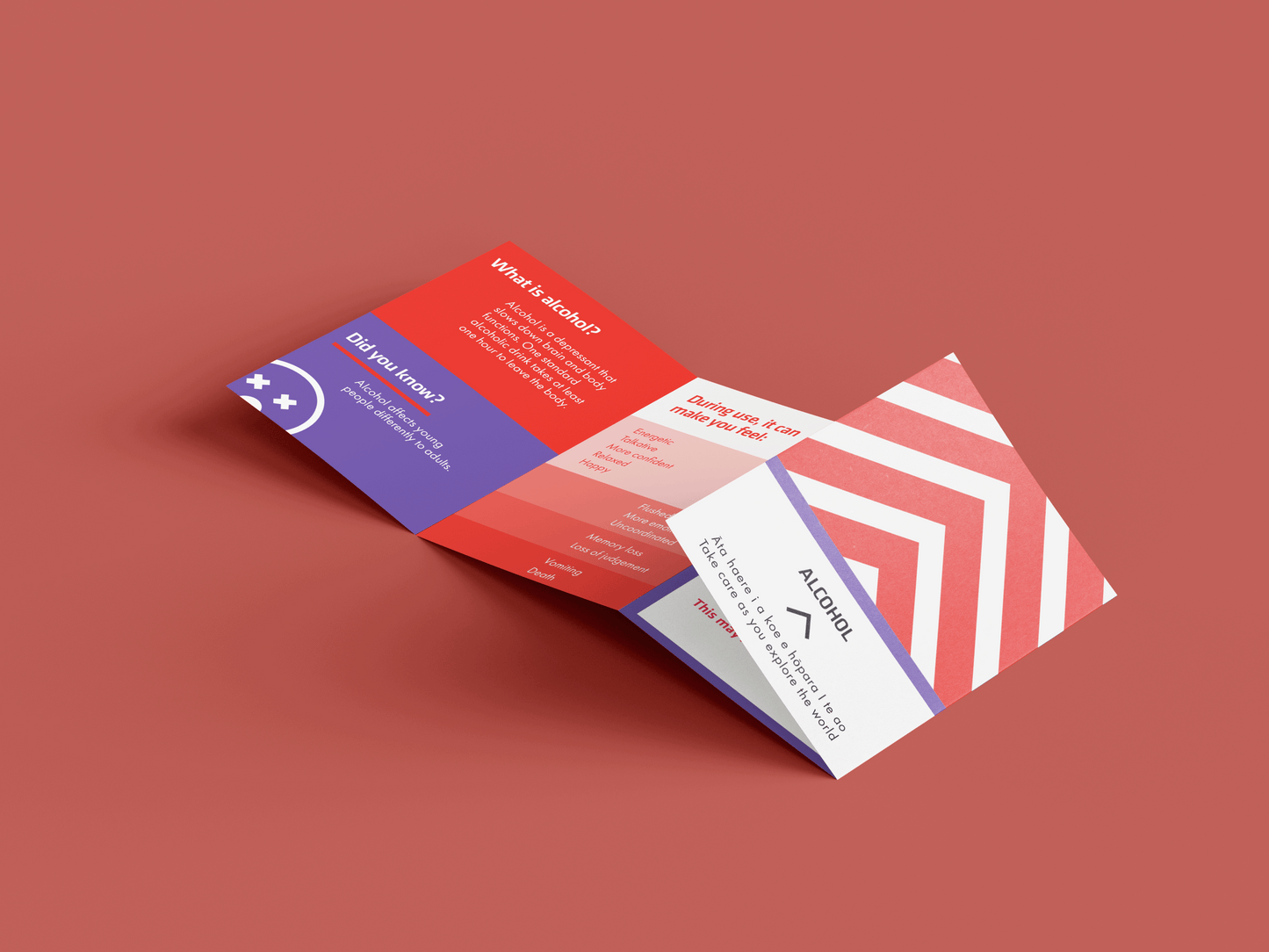 Alcohol - brief advice card