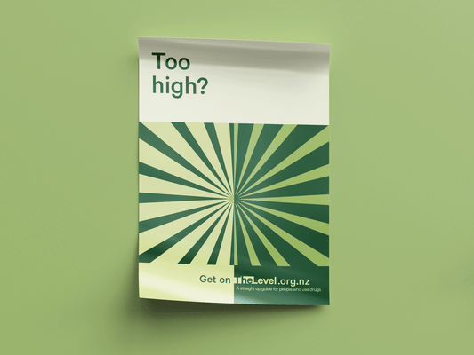 The Level 'Too High?' poster - A3