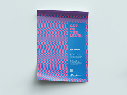 The Level campaign poster