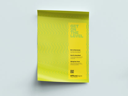 The Level campaign poster