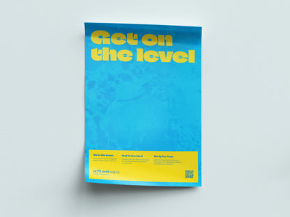 The Level campaign poster